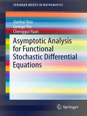 cover image of Asymptotic Analysis for Functional Stochastic Differential Equations